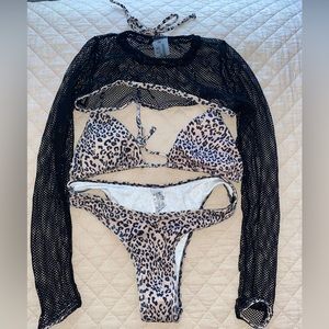 Haute Matte Collection Bathing Suit Set🐆